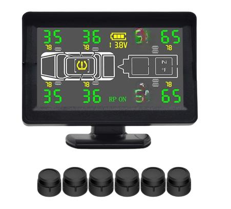RV and trailer tire pressure monitoring system